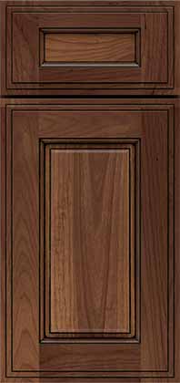 Danville Door Alder with Sage Stain and Glazing